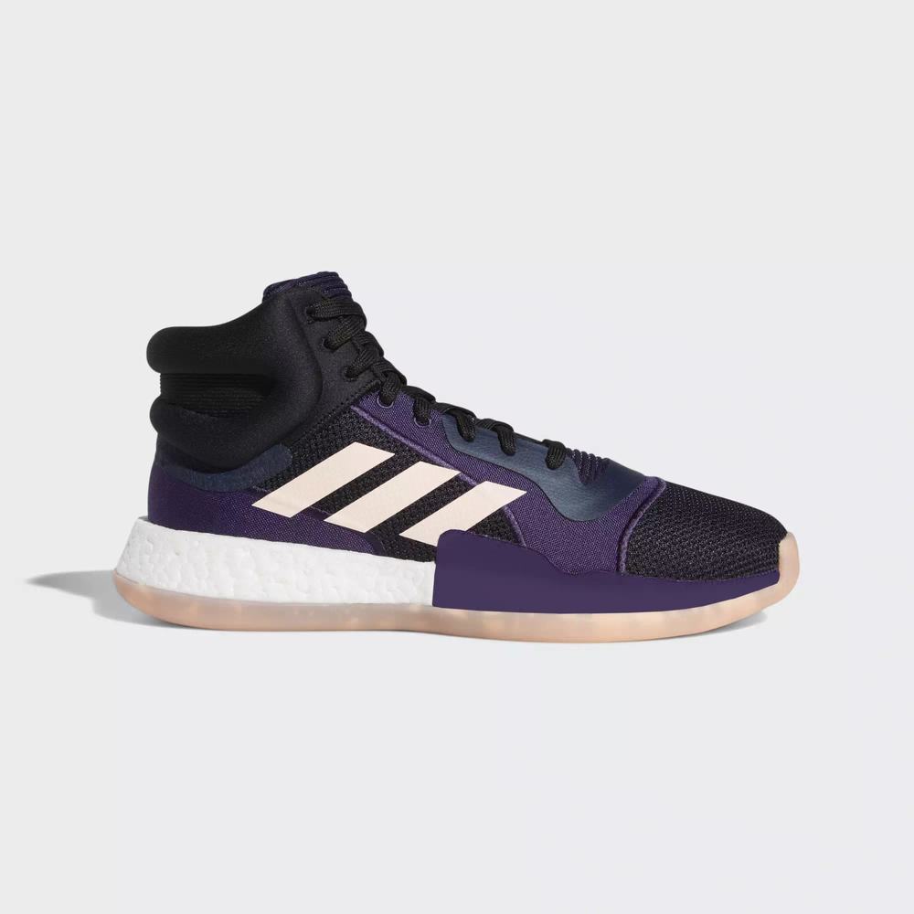 Adidas Marquee Boost Tenis De Basketball Azules Para Hombre (MX-46205)